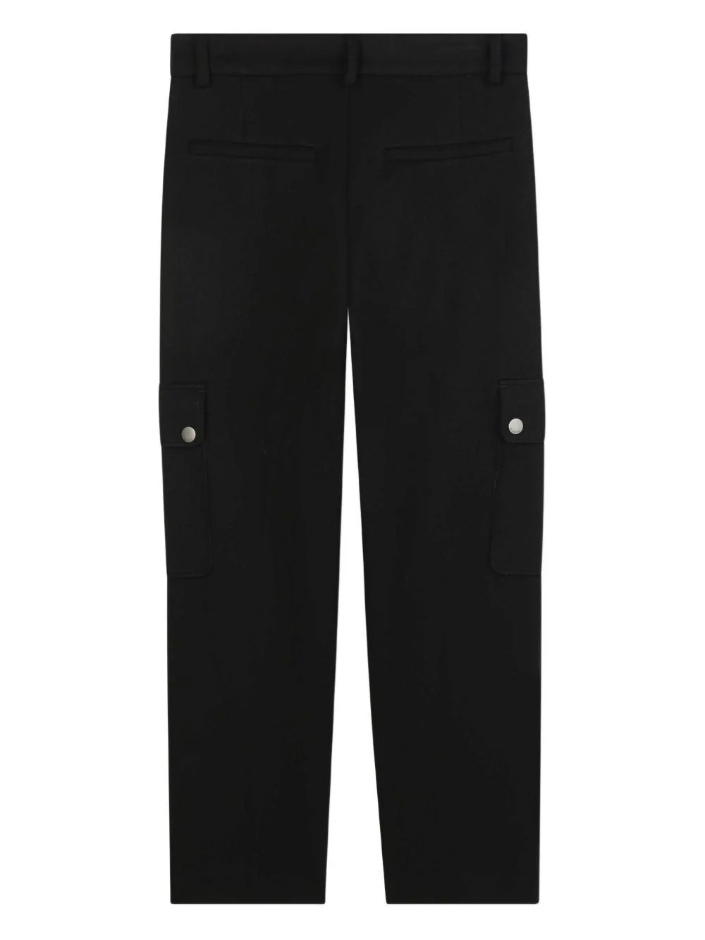 Pantaloni cargo Givenchy Kids nero con applicazione con logo - Image 2