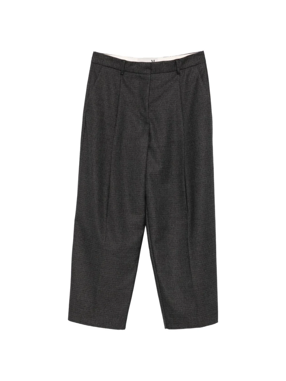 Pantaloni Clelia per donna THE M grigi con pieghe sul davanti