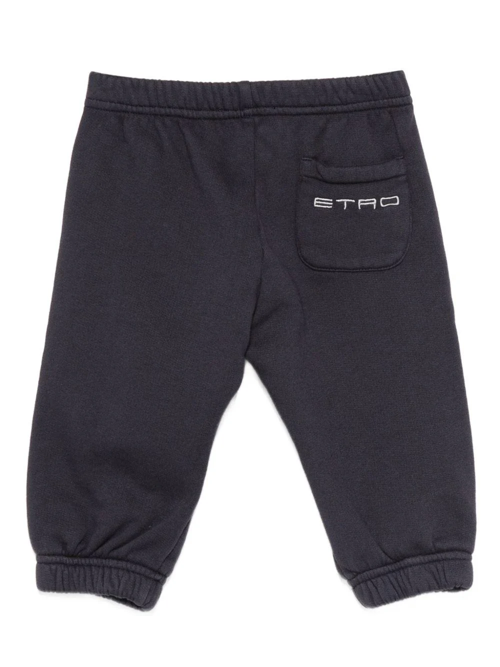 Pantaloni da tuta per neonato ETRO KIDS blu con polsini elastici - Image 2