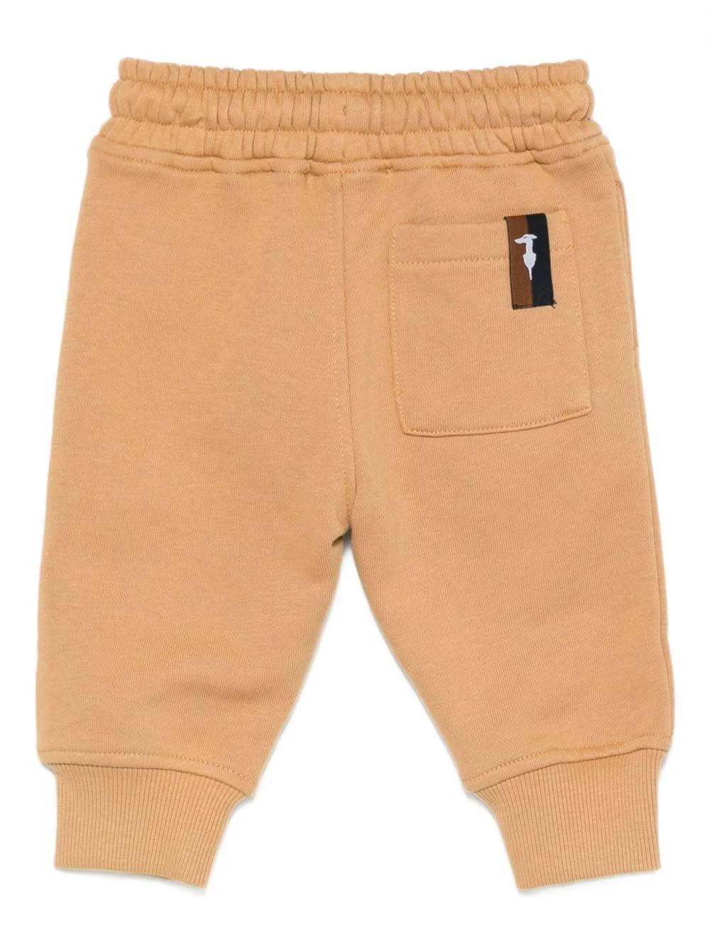 Pantaloni da tuta per neonato Trussardi Junior marroni con tasche applicate - Image 2