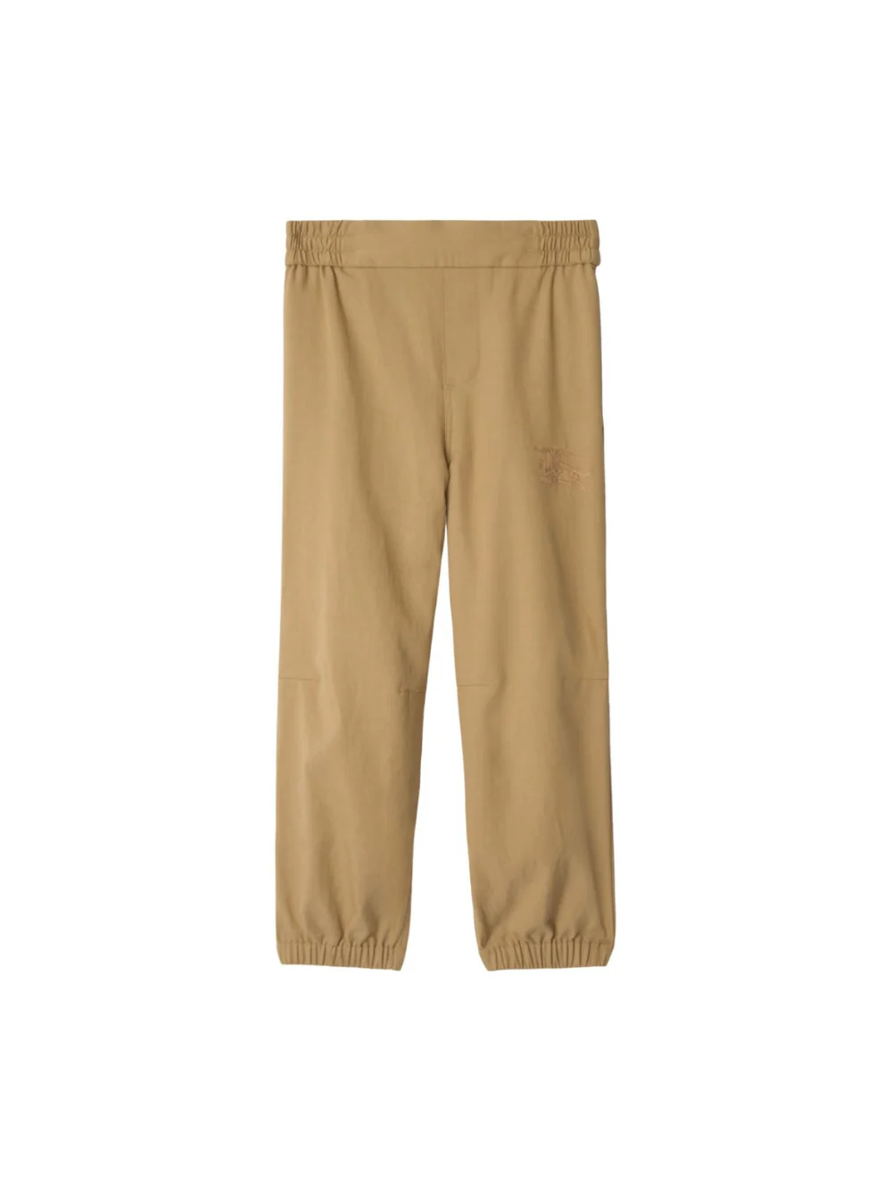 Pantaloni Equestrian Knight per bambino Burberry Kids beige con vita elasticizzata