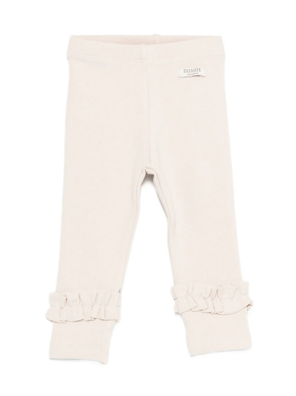 Pantaloni Marit per neonata DONSJE beige con ruches