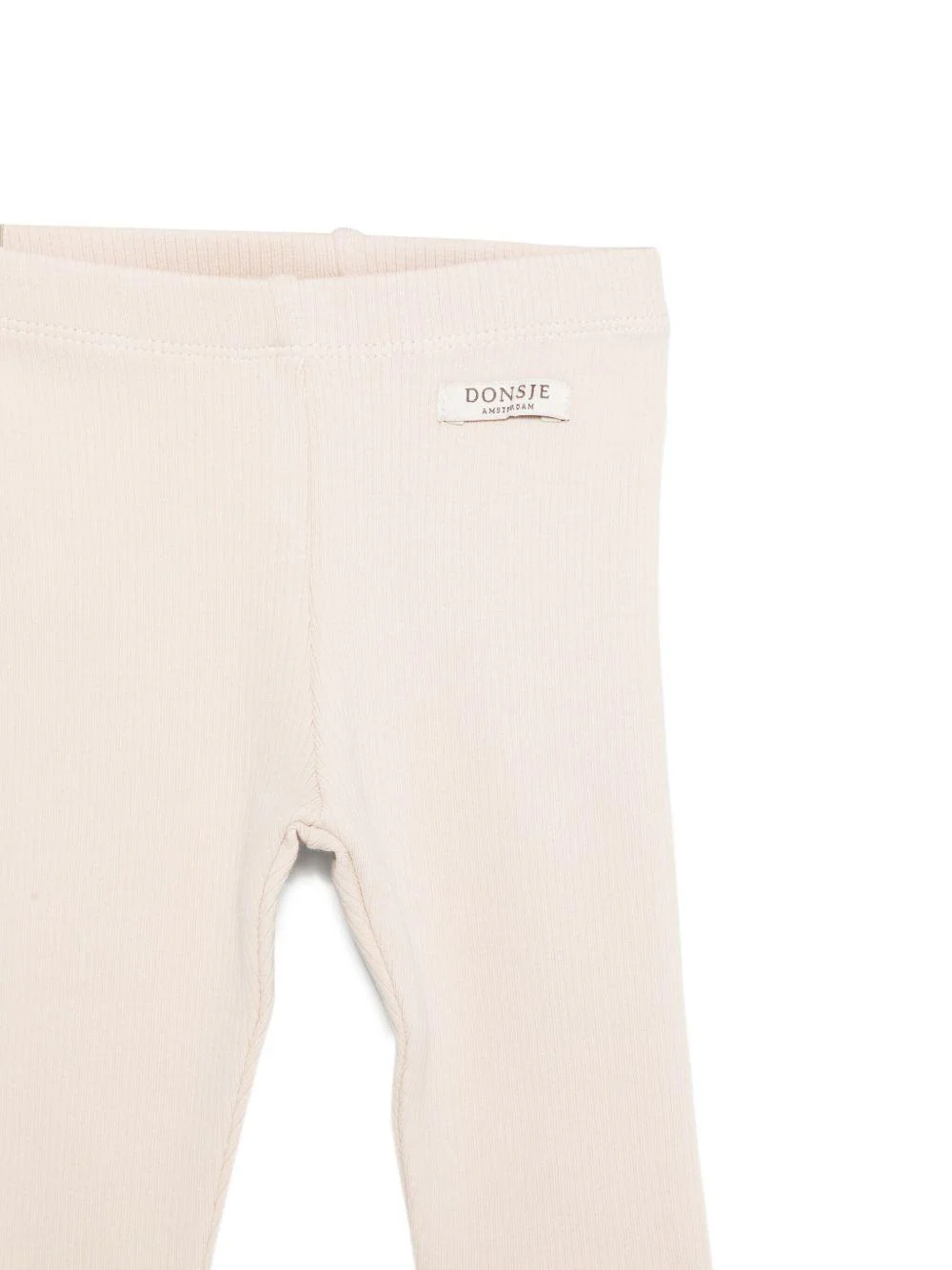 Pantaloni Marit per neonata DONSJE beige con ruches - Image 3