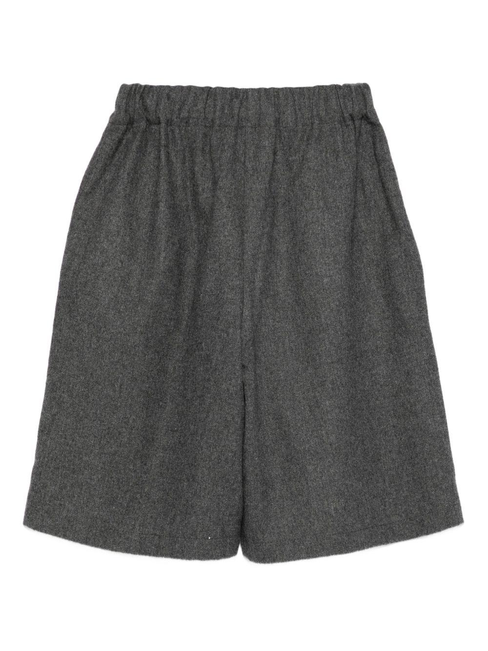 Pantaloni per bambina Douuod Kids grigi con orlo dritto - Image 3
