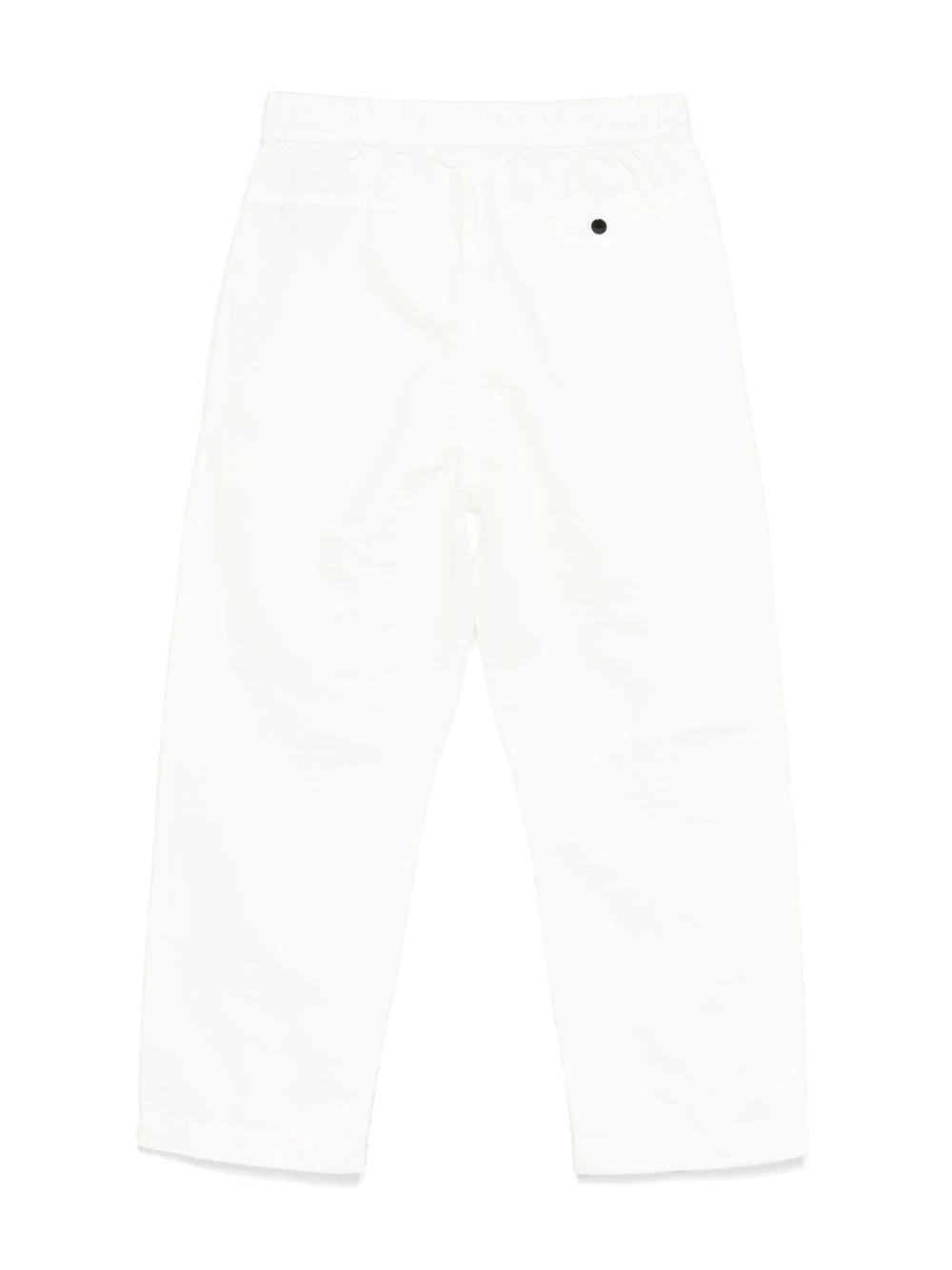 Pantaloni per bambino C.P. Company Kids bianco con applicazione - Image 2