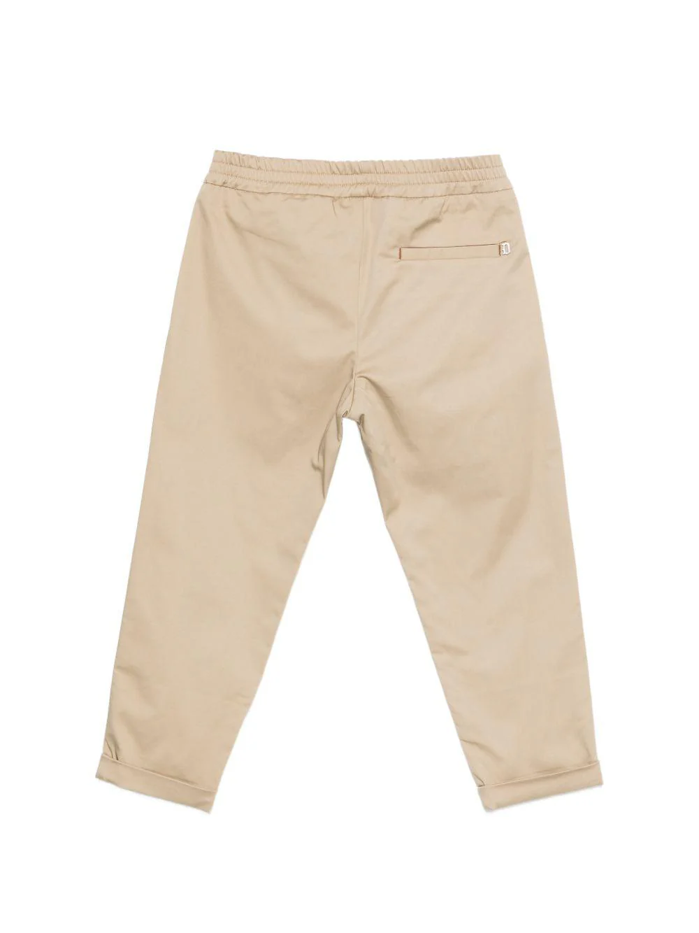 Pantaloni per bambino DONDUP Kids beige con vita elasticizzata - Image 2