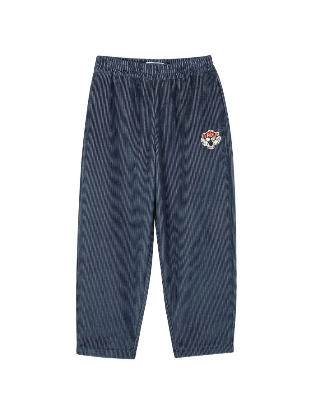 Pantaloni per bambino Kenzo Kids blu con vita elasticizzata