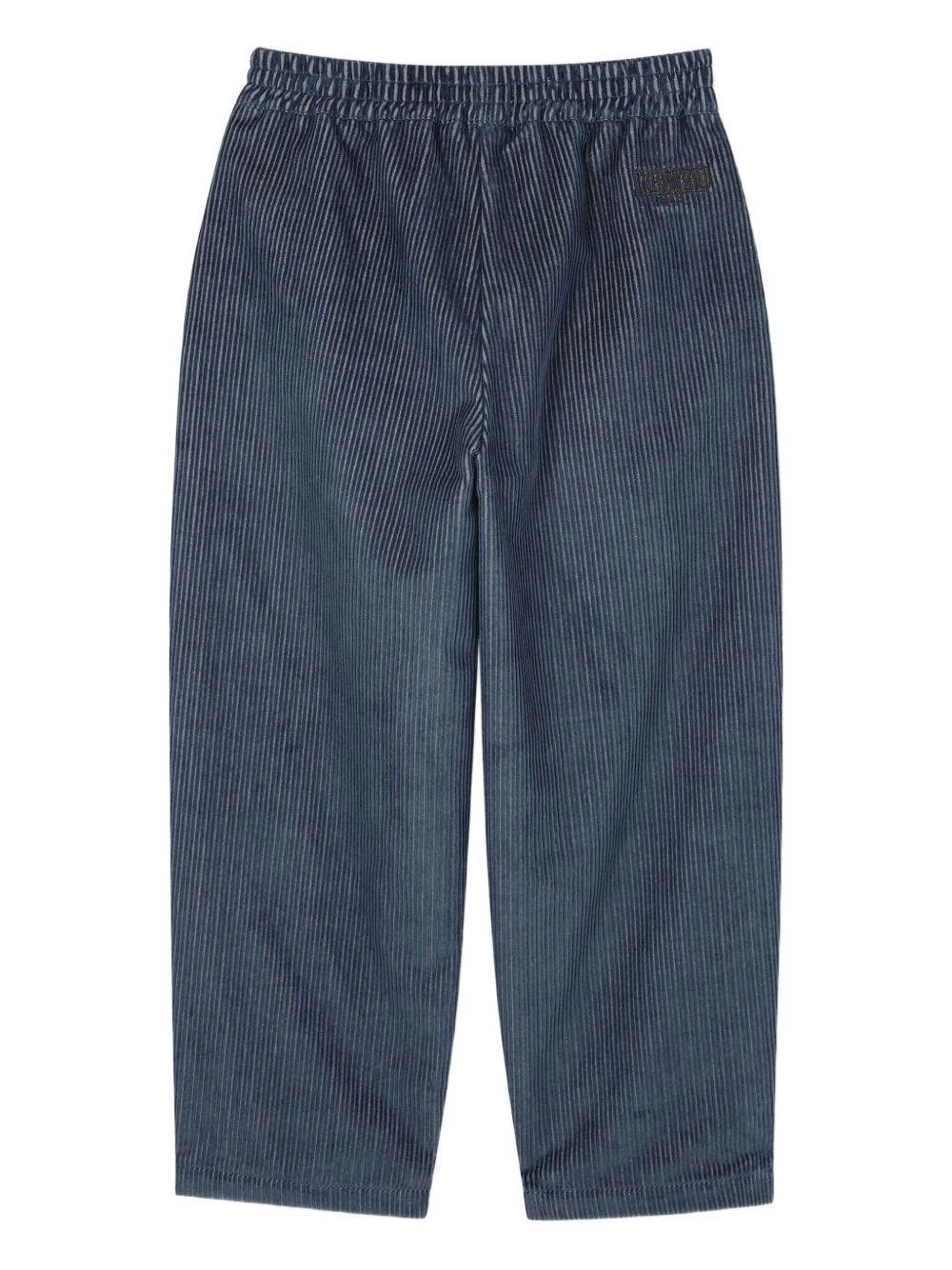 Pantaloni per bambino Kenzo Kids blu con vita elasticizzata - Image 2