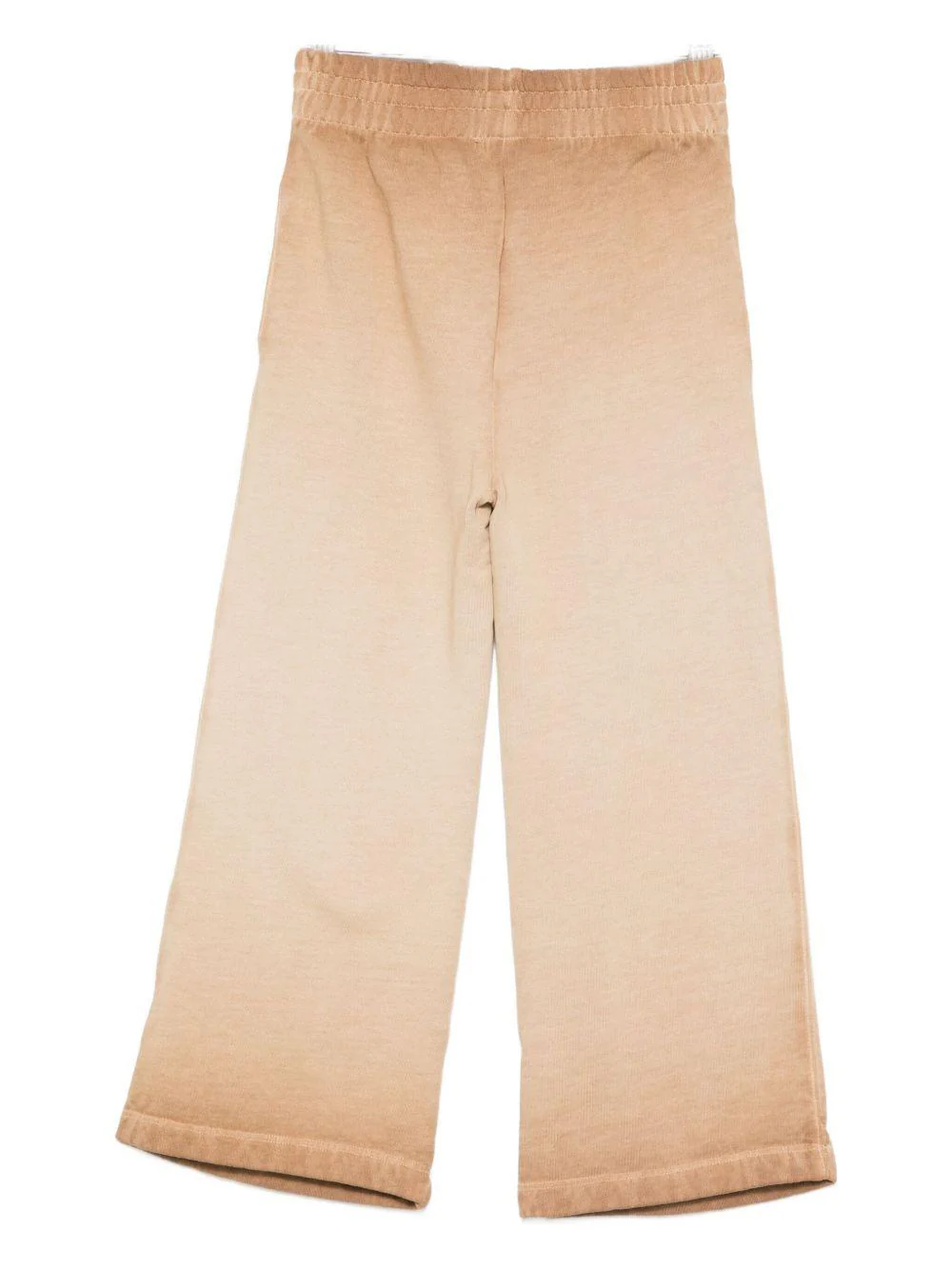 Pantaloni per bambino MSGM Kids beige con cintura elasticizzata - Image 2