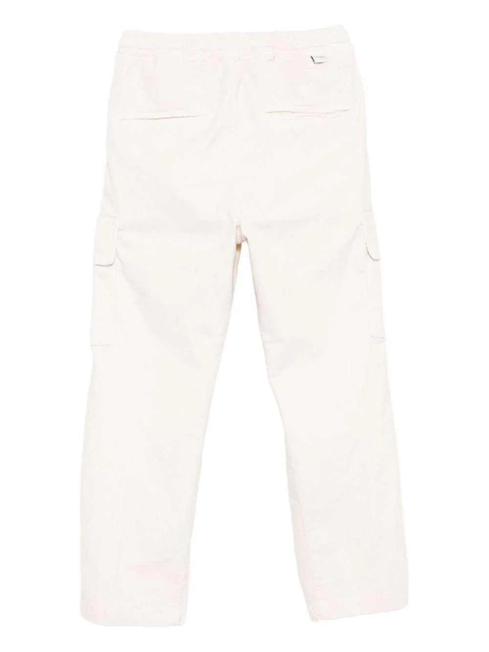 Pantaloni per bambino Paolo Pecora Kids bianco con tasca cargo - Image 3