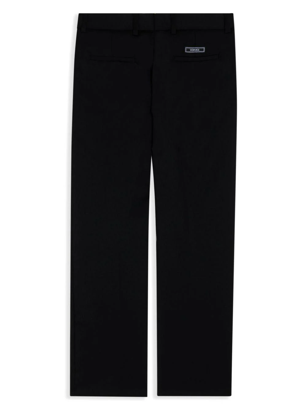 Pantaloni per bambino Versace Kids nero con placca Medusa - Image 2
