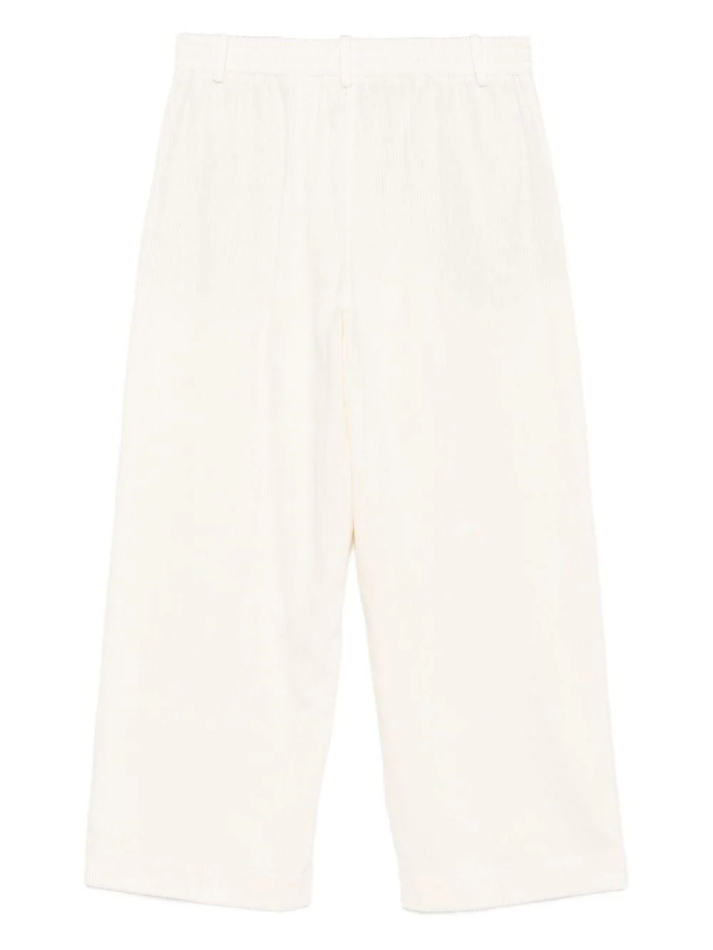 Pantaloni per donna ALYSI bianchi con chiusura frontale con bottoni - Image 2