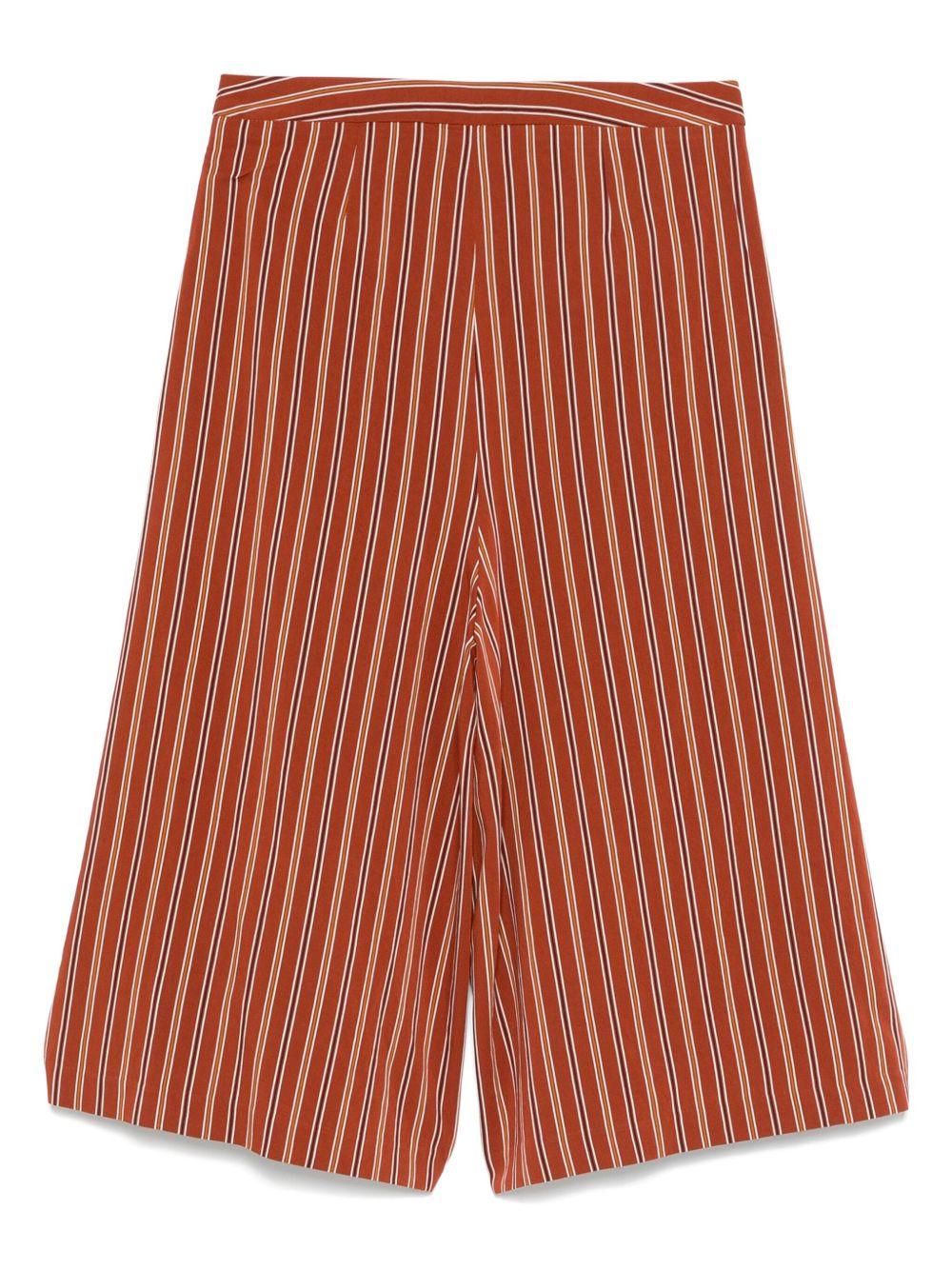 Pantaloni per donna Merci arancione modello crop - Image 3