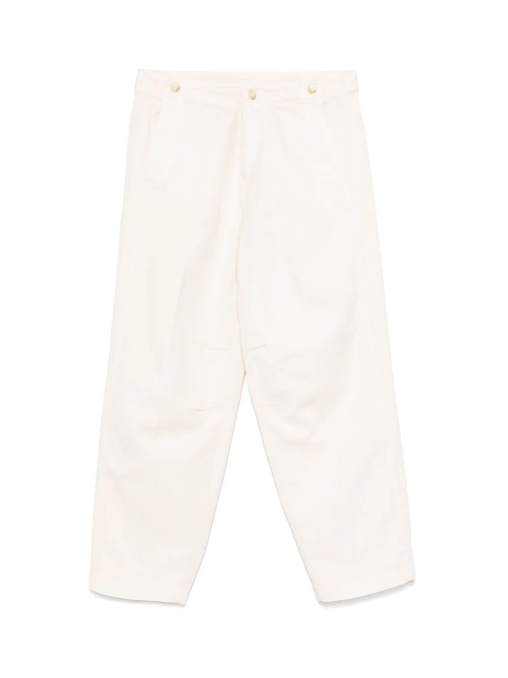 Pantaloni per donna Merci bianco in gabardine