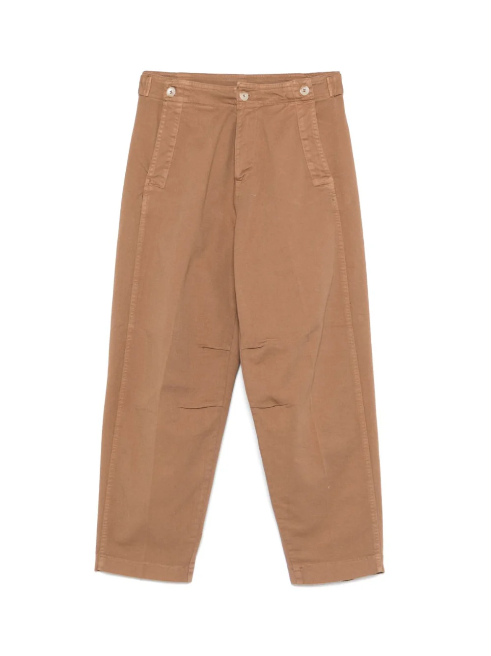 Pantaloni per donna Merci marrone in gabardine