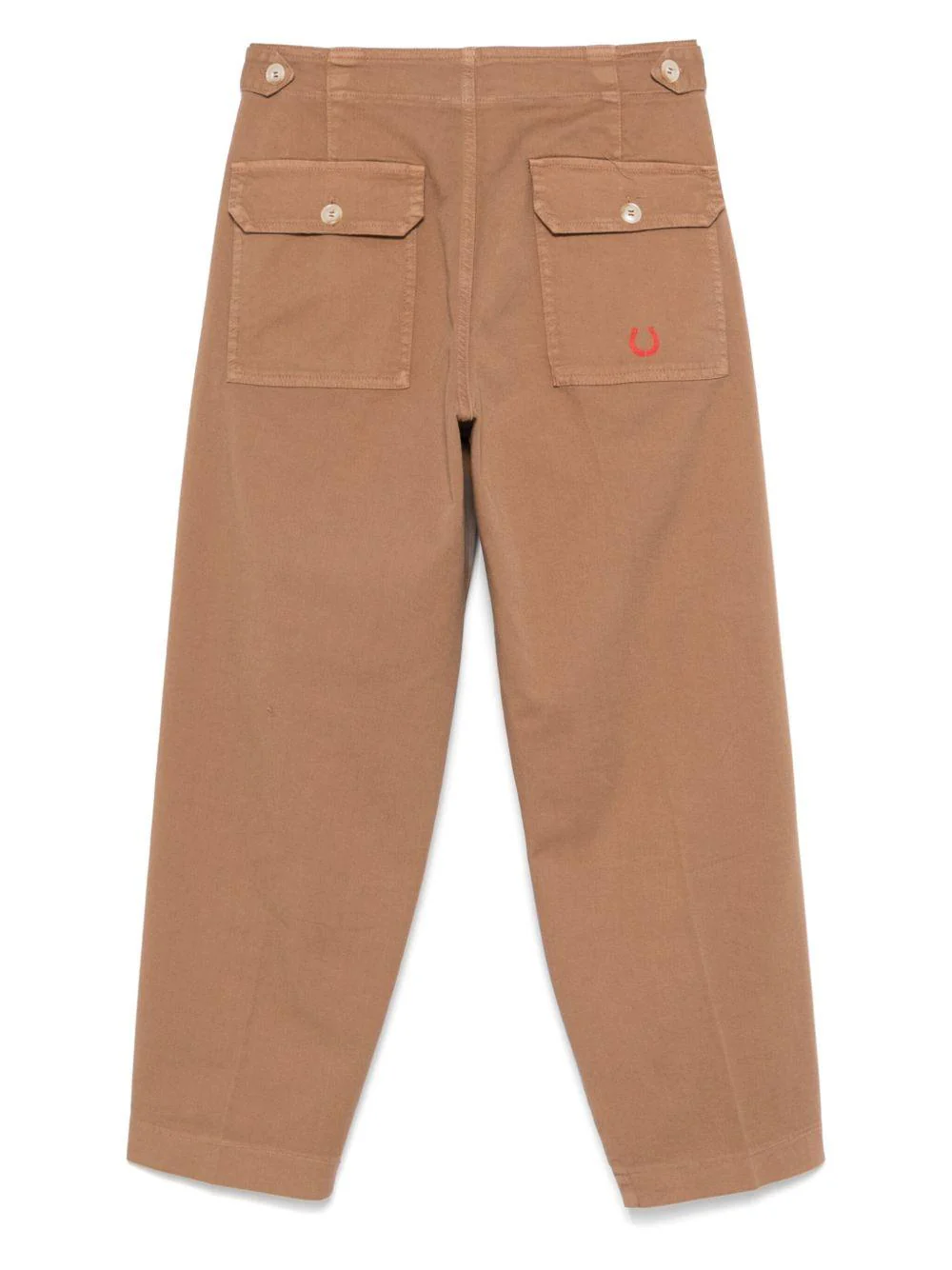 Pantaloni per donna Merci marrone in gabardine - Image 2