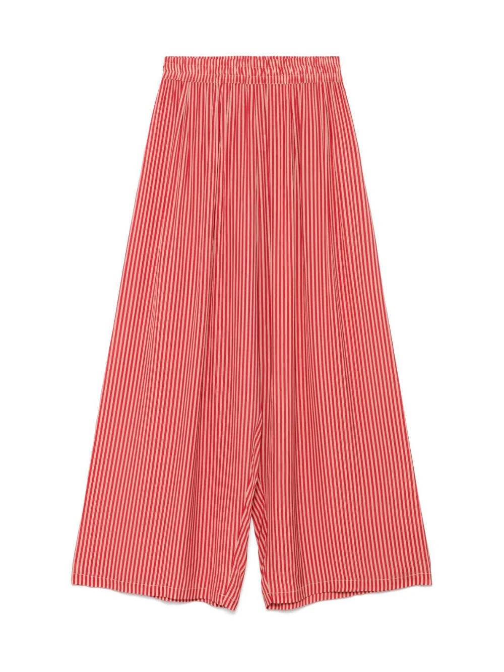 Pantaloni per donna Merci rosso a righe