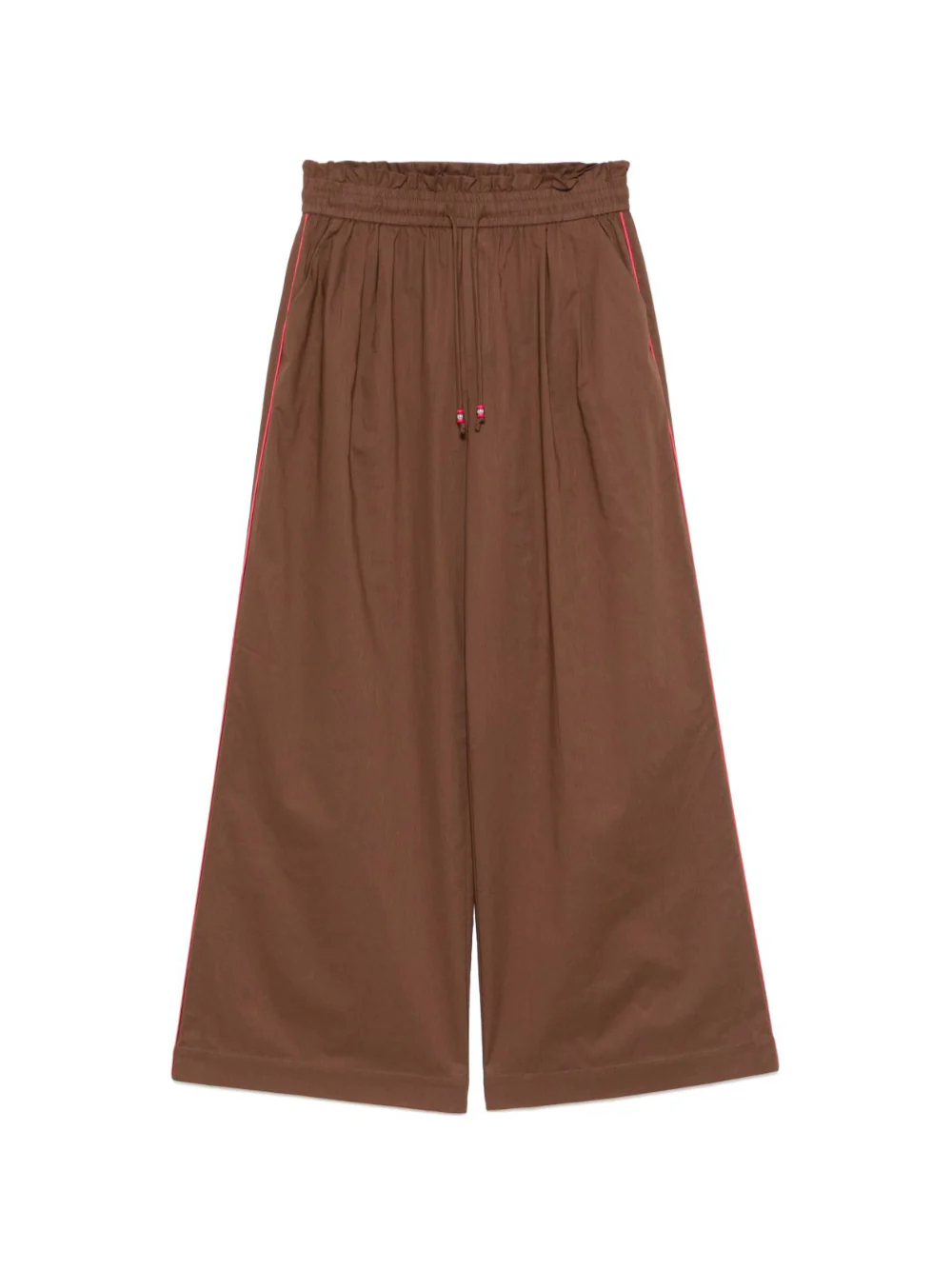 Pantaloni per donna Scotch & Soda marrone in popeline