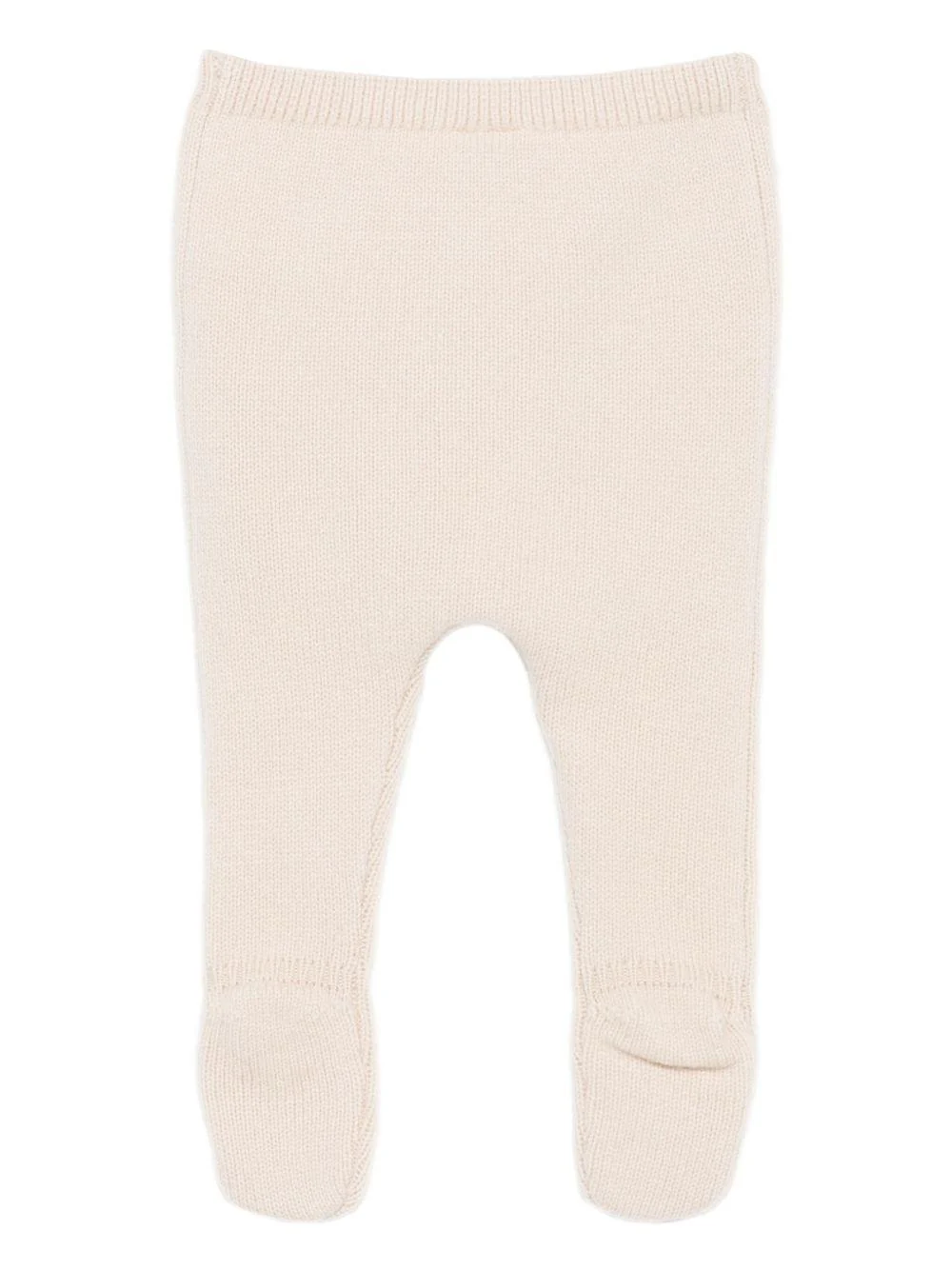Pantaloni per neonata Donsje beige con applicazione orecchie coniglio - Image 3
