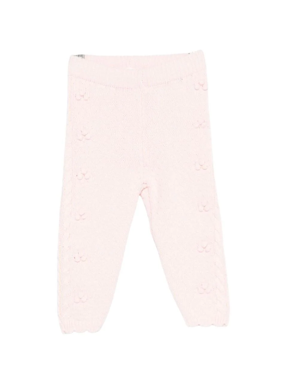 Pantaloni per neonata Louise Misha rosa con dettagli floreali
