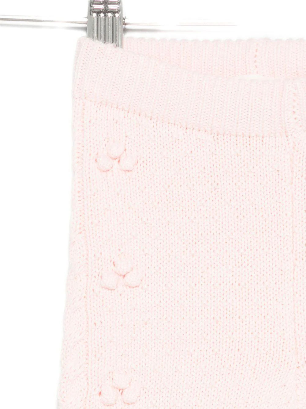 Pantaloni per neonata Louise Misha rosa con dettagli floreali - Image 3