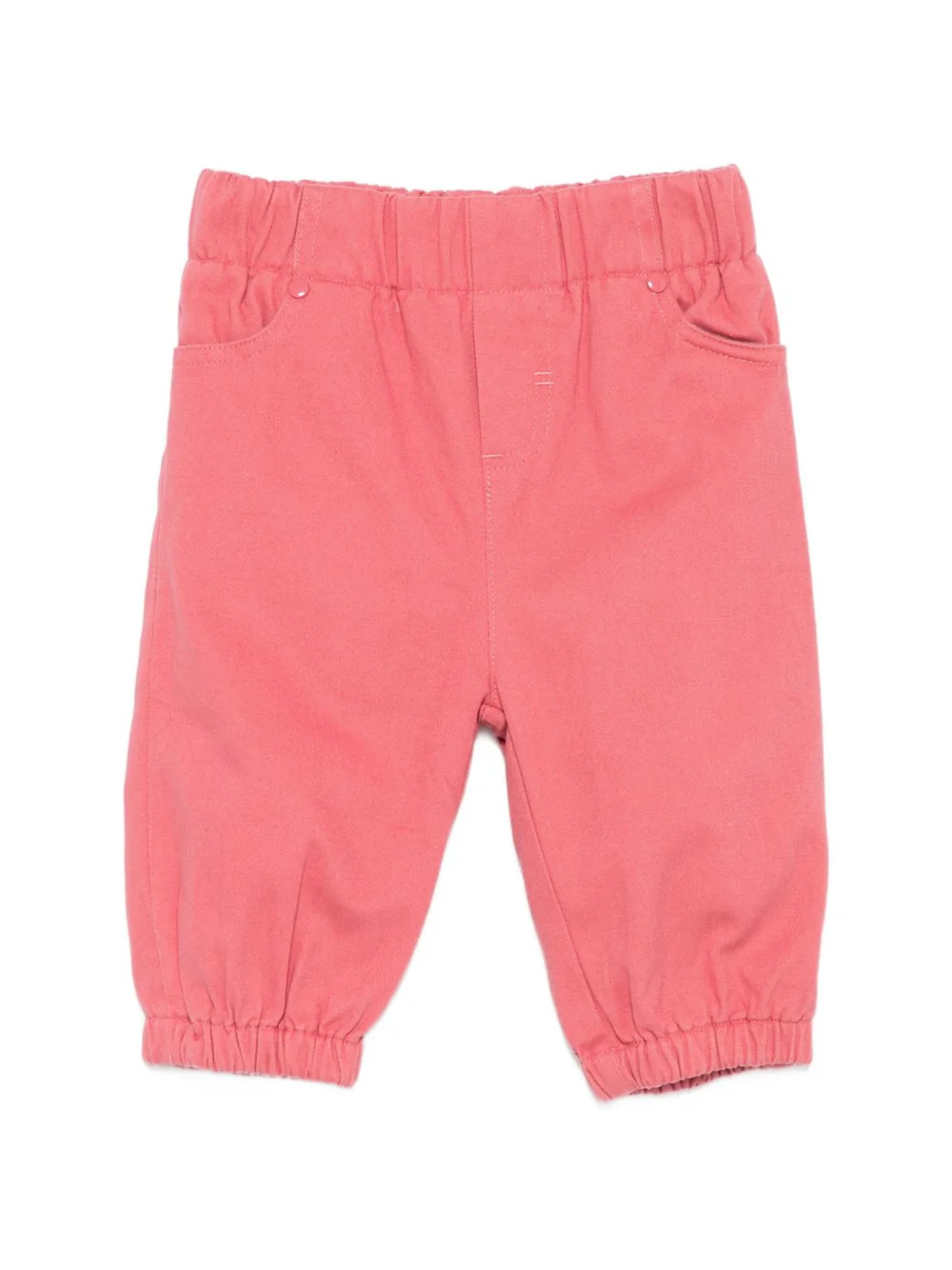 Pantaloni per neonata Stella McCartney Kids rosa con vita elasticizzata