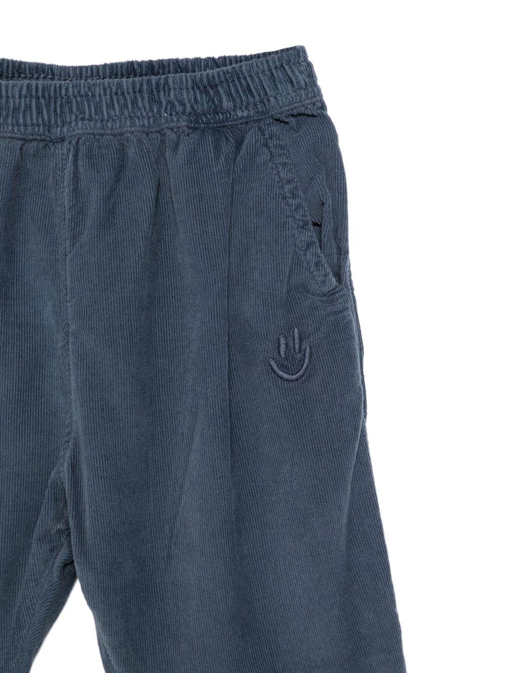 Pantaloni per neonato Molo blu in velluto a coste - Image 2