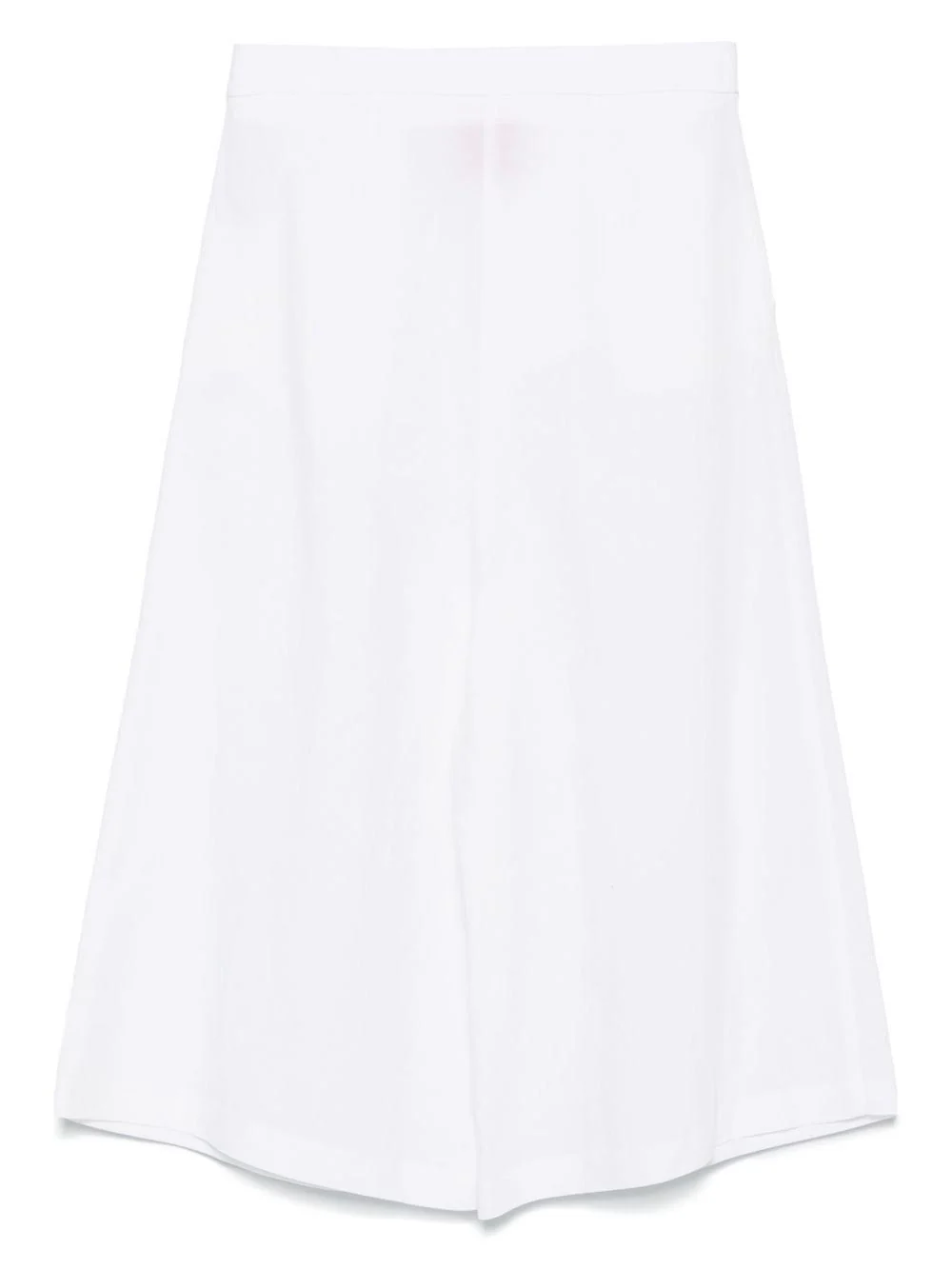 Pantaloni sartoriali per donna Merci bianco con dettagli plissettati - Image 2