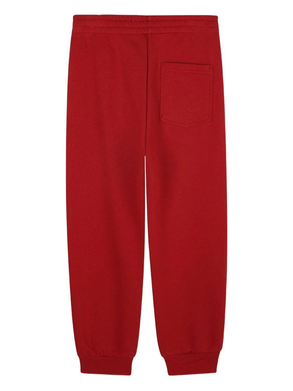 Pantaloni sportivi elasticizzati per bambino Kenzo Kids rosso con stampa logo - Image 2