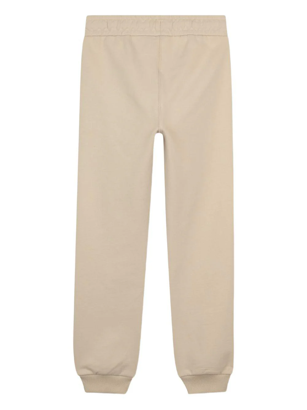 Pantaloni sportivi per bambina Chloé Kids beige con coulisse e logo - Image 2