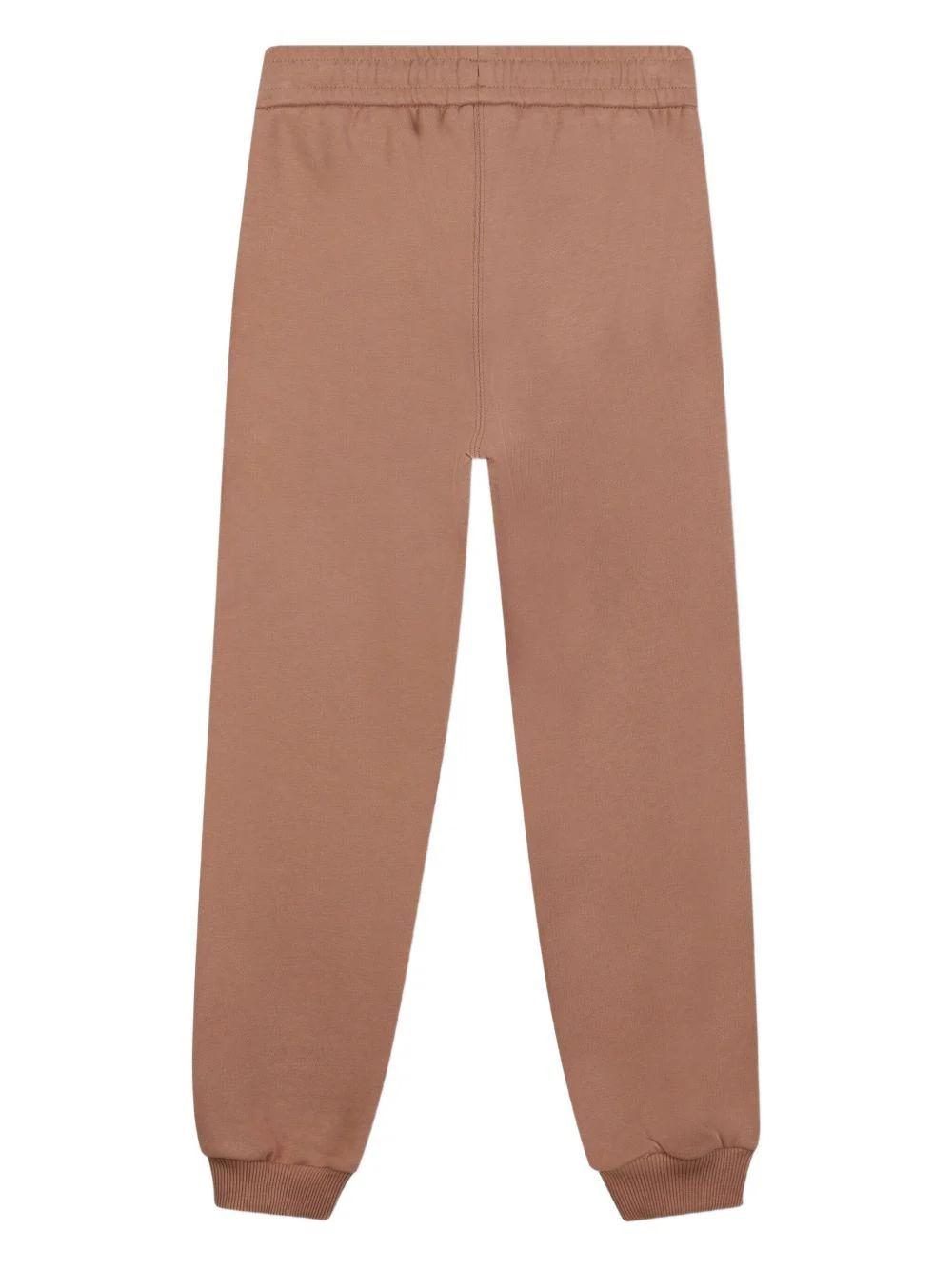 Pantaloni sportivi per bambina Chloé Kids marrone con coulisse - Image 2