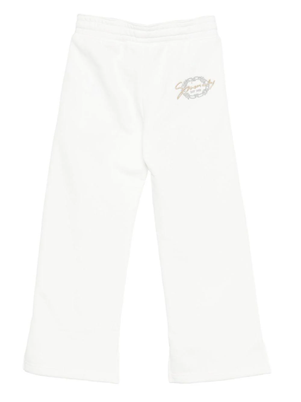 Pantaloni sportivi per bambina Givenchy Kids bianchi con coulisse - Image 3