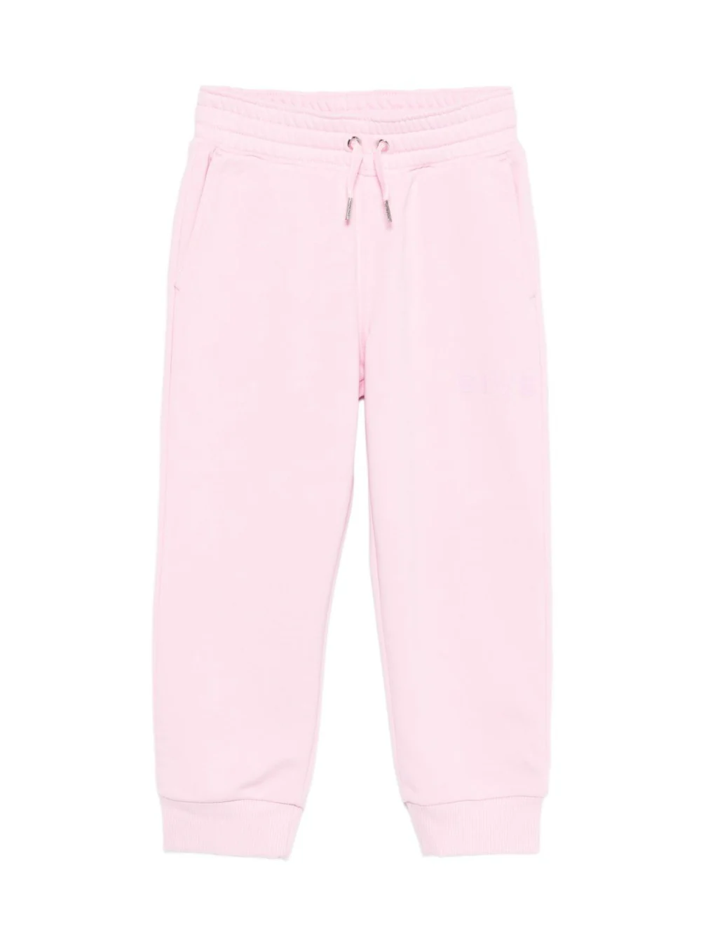 Pantaloni sportivi per bambina Givenchy Kids rosa con logo ricamato