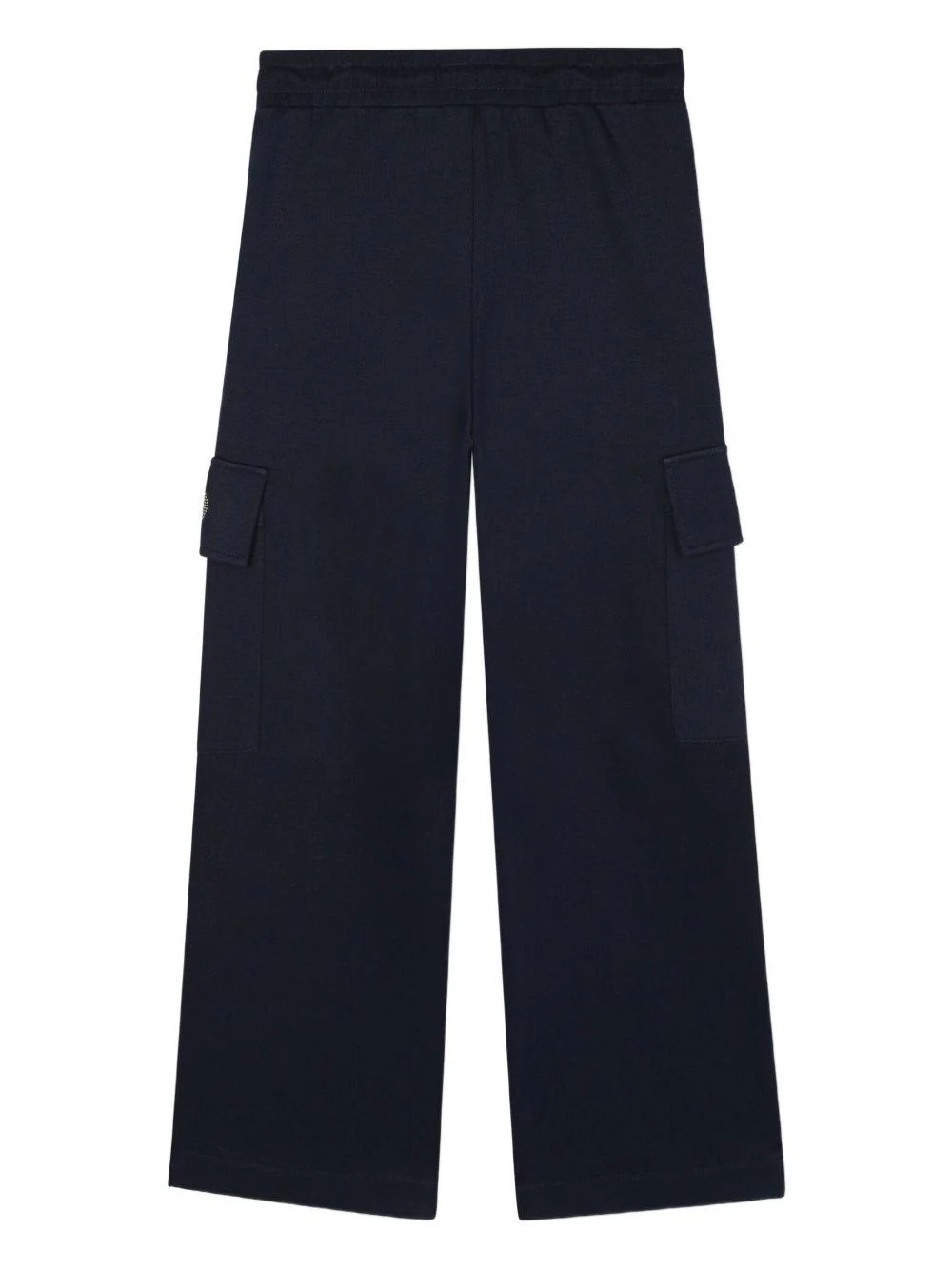 Pantaloni sportivi per bambina Michael Kors Kids blu modello cargo - Image 3