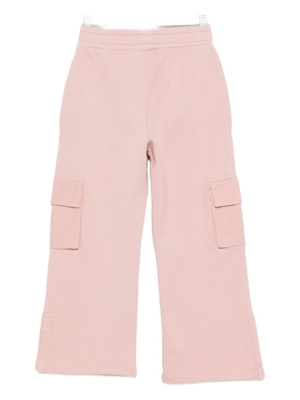 Pantaloni sportivi per bambina Off-White Kids rosa con tasche cargo - Image 2