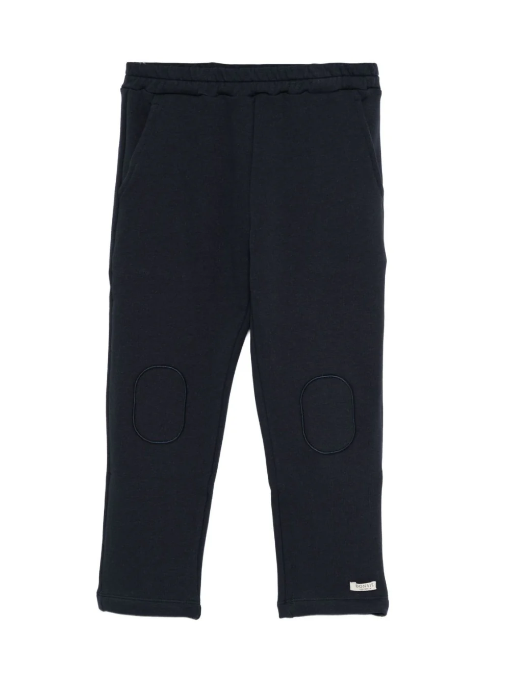 Pantaloni sportivi per bambino DONSJE blu con applicazioni sulle ginocchia