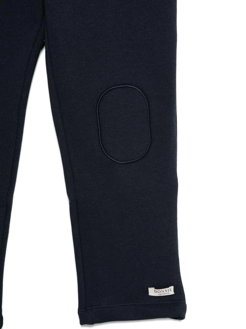 Pantaloni sportivi per bambino DONSJE blu con applicazioni sulle ginocchia - Image 2