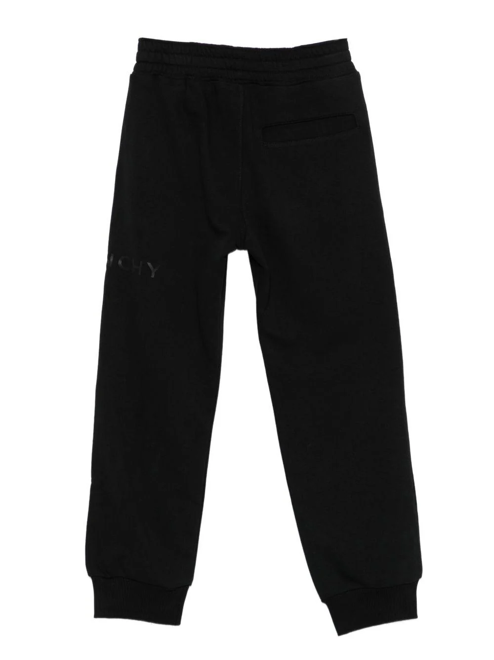 Pantaloni sportivi per bambino Givenchy Kids neri con dettaglio logo - Image 2