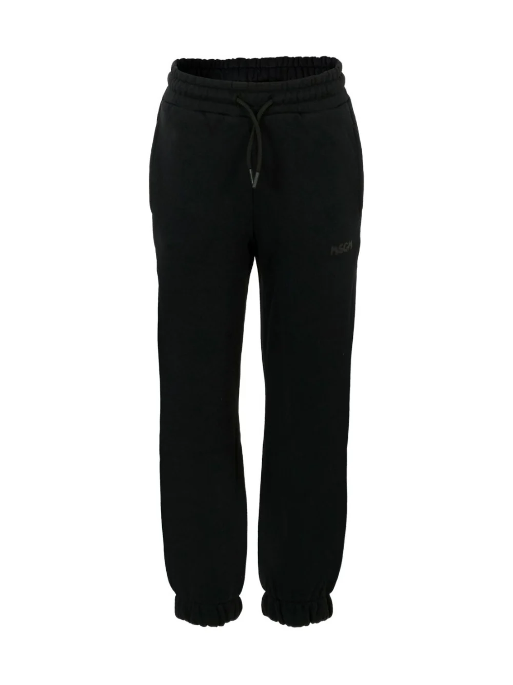 Pantaloni sportivi per bambino MSGM Kids neri con tasche laterali