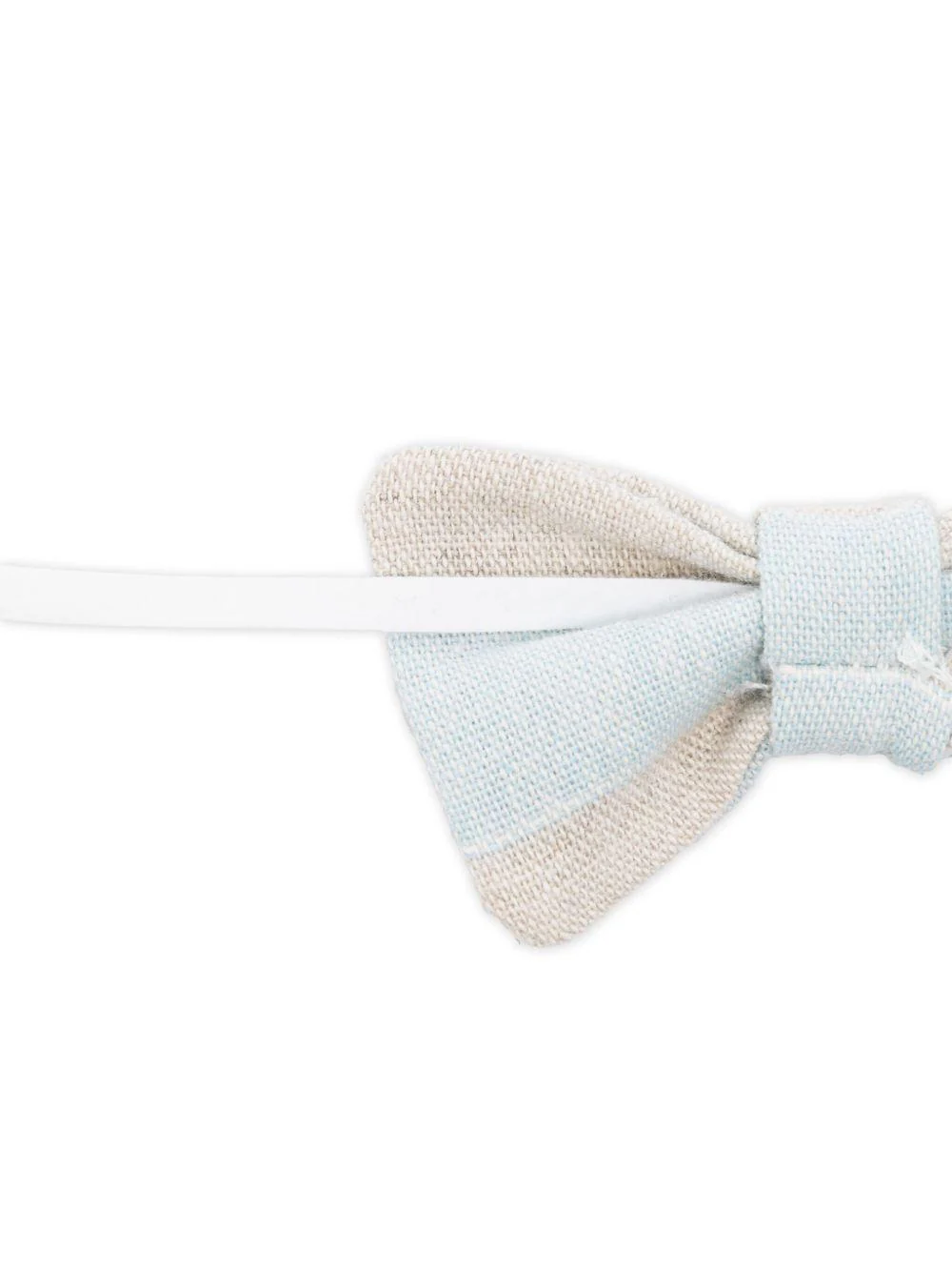 Papillon per neonato La Stupenderia grigio in lino - Image 2