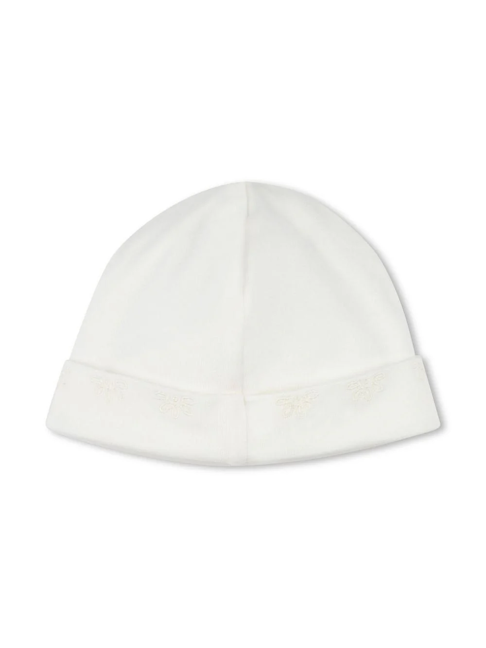 Pigiama per neonata Chloé Kids bianco con ruches - Image 5