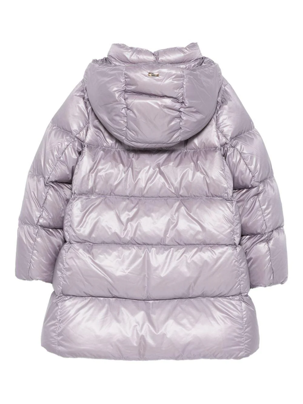 Piumino per bambina Herno Kids lilla con cappuccio - Image 2