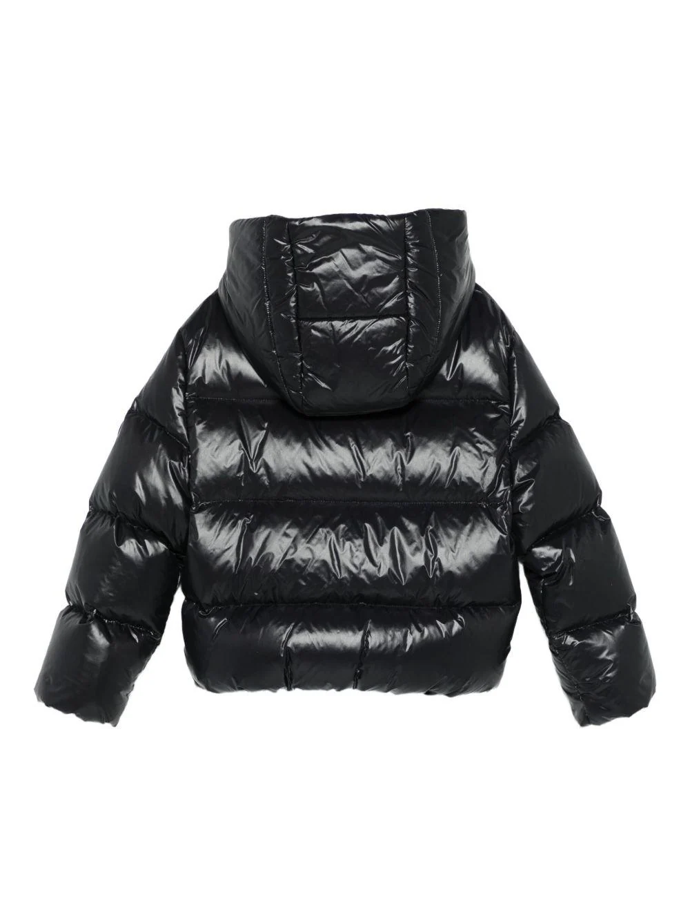 Piumino per bambino Fay Kids nero con cappuccio - Image 2