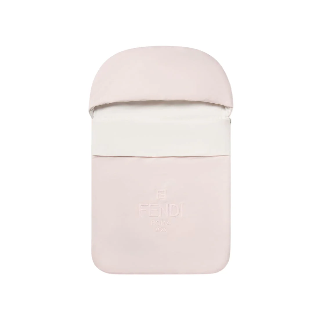 Sacco nanna per neonata Fendi Kids rosa con logo sul davanti