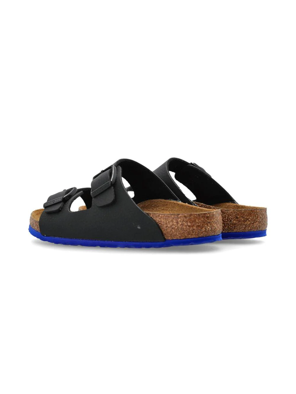 Sandali con suola blu per bambini Birkenstock Kids neri Arizona - Image 4