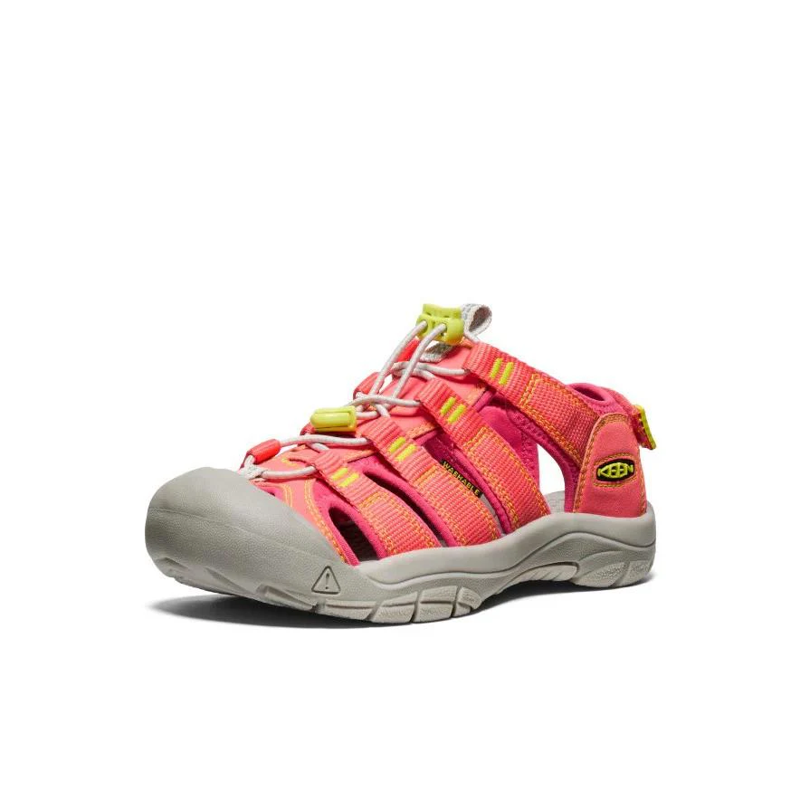 Sandali per bambino KEEN FOOTWEAR Newport Neo arancione con logo laterale goffrato - Image 2