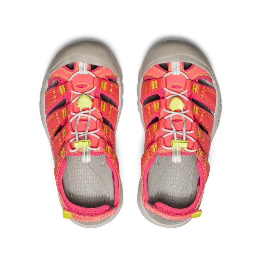 Sandali per bambino KEEN FOOTWEAR Newport Neo arancione con logo laterale goffrato - Image 4