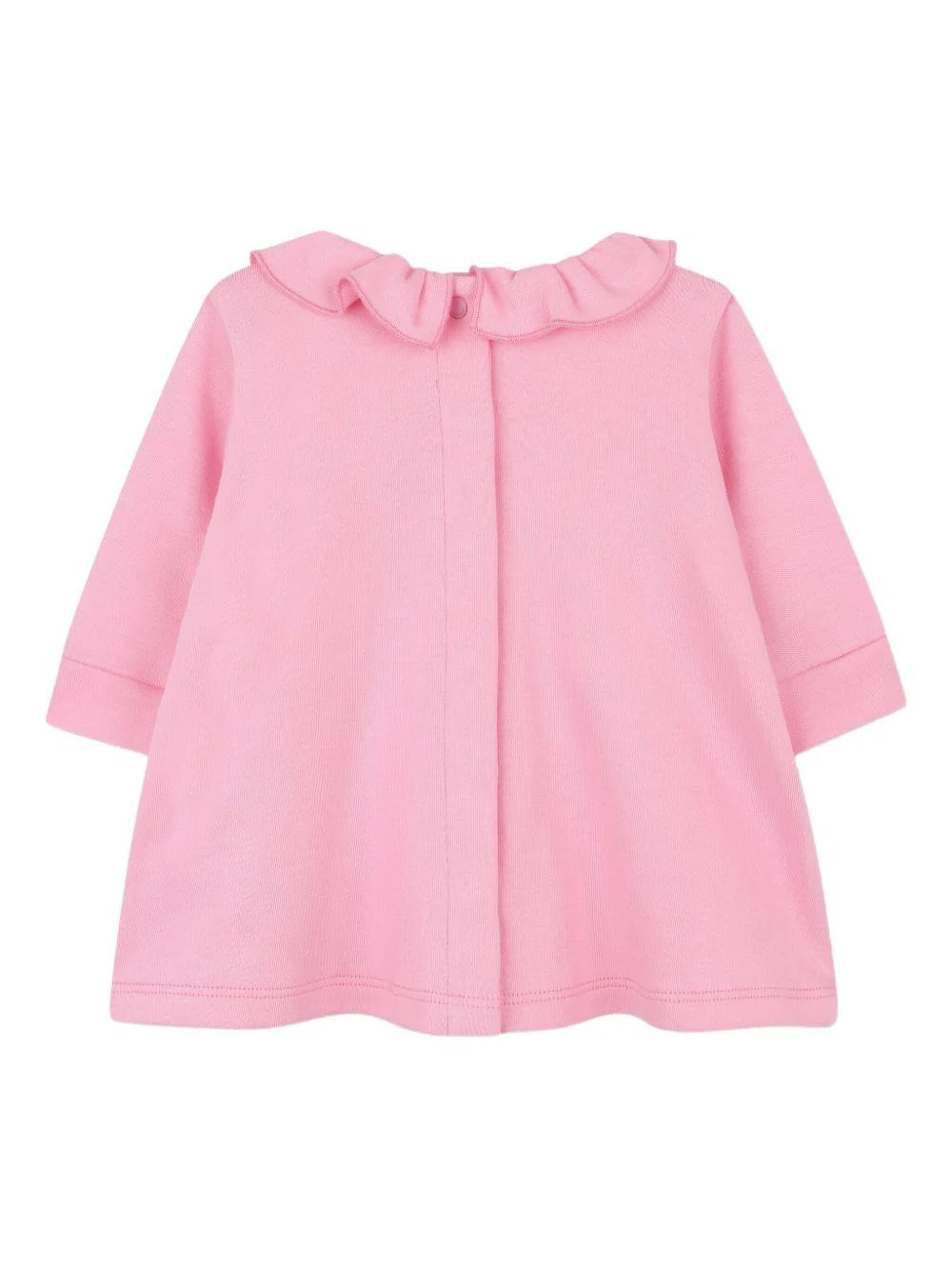 Set completo sportivo t-shirt e pantaloni Givenchy Kids rosa con dettaglio ruches - Image 5