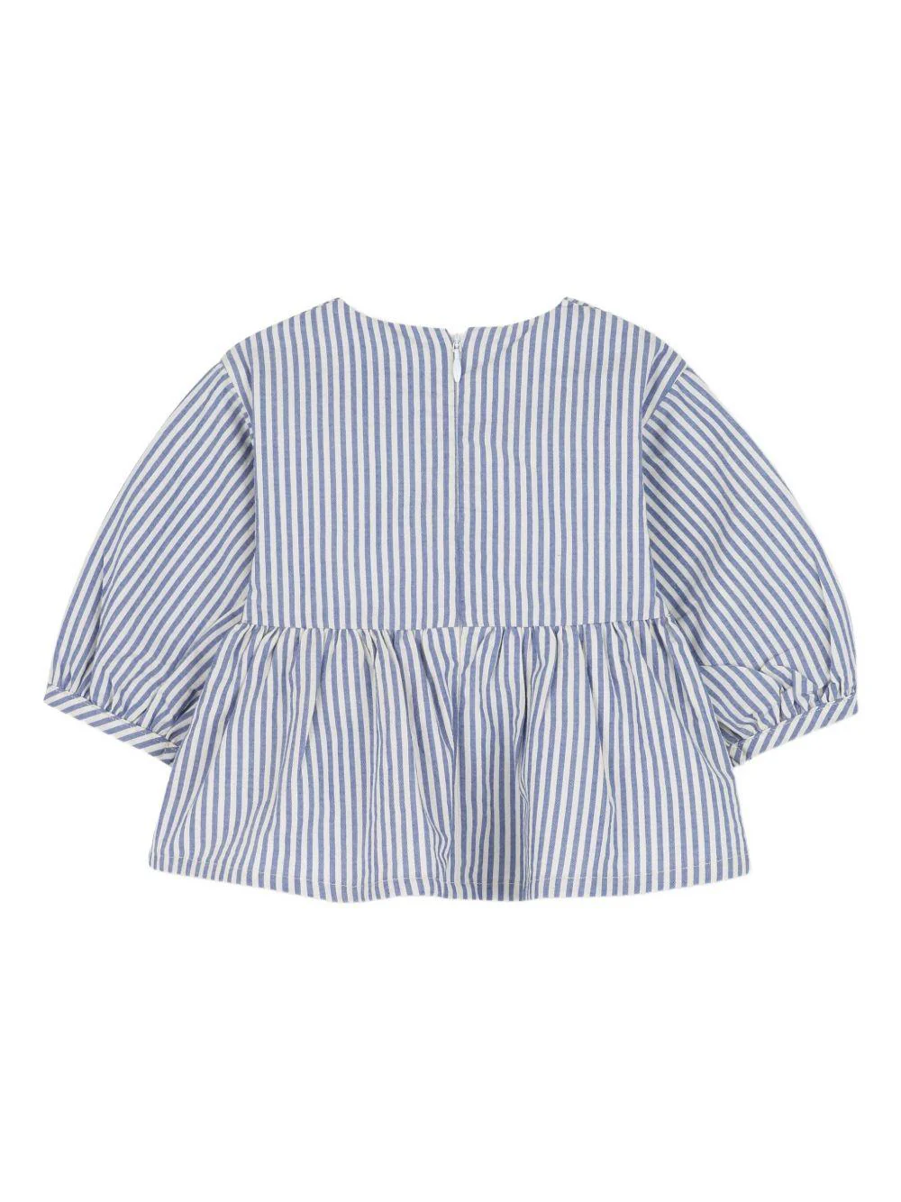 Set due pezzi per neonata Kenzo Kids blu a righe - Image 4