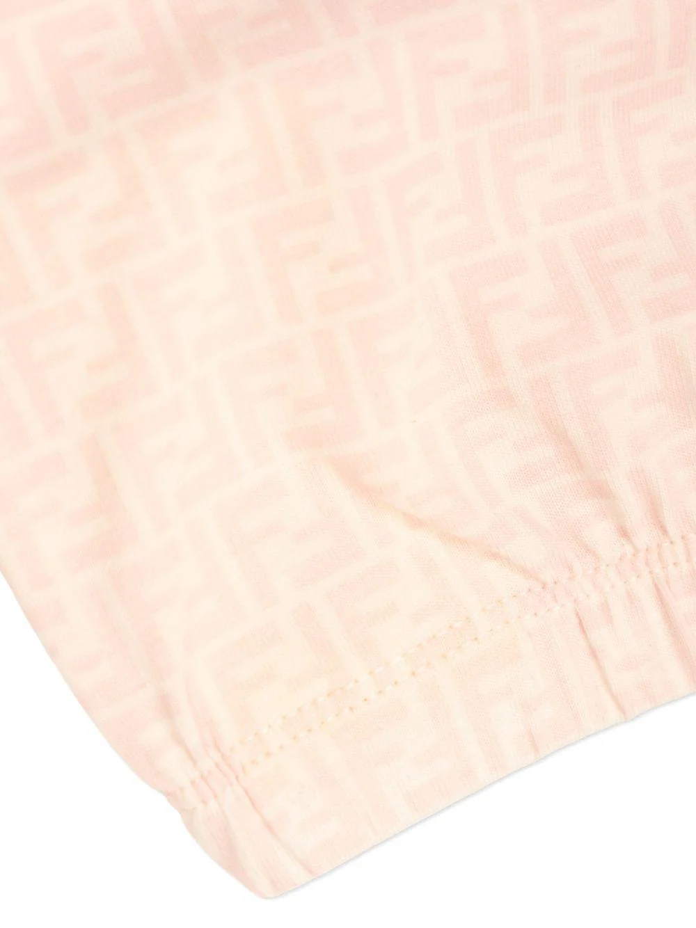 Set per neonati Fendi Kids rosa con motivo FF - Image 4